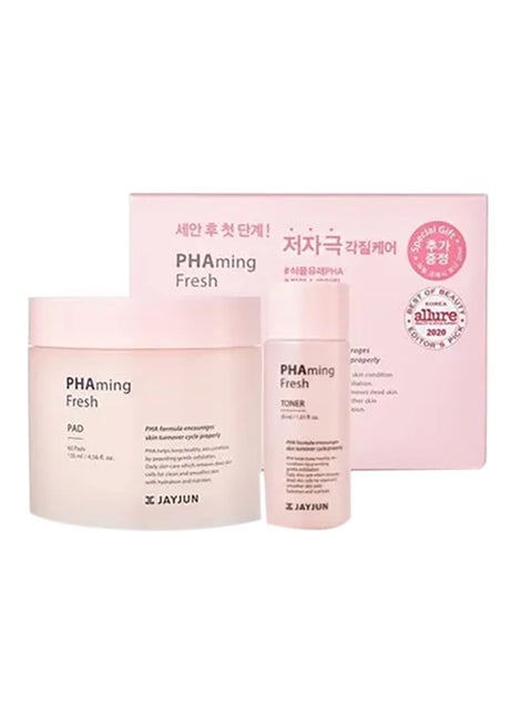 Phaming Fresh Pad Toner Set Pink