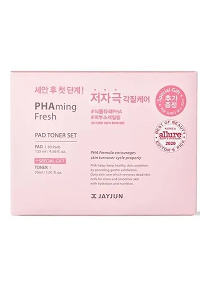 Phaming Fresh Pad Toner Set Pink