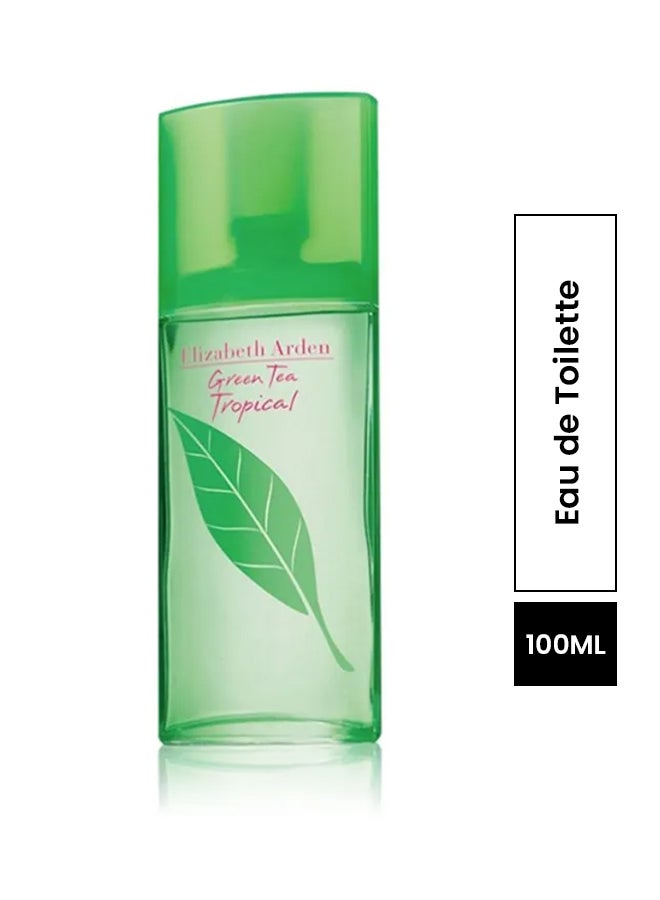 Elizabeth Arden Pack Of 2 Green Tea Tropical EDT 2x100ml - Image 1