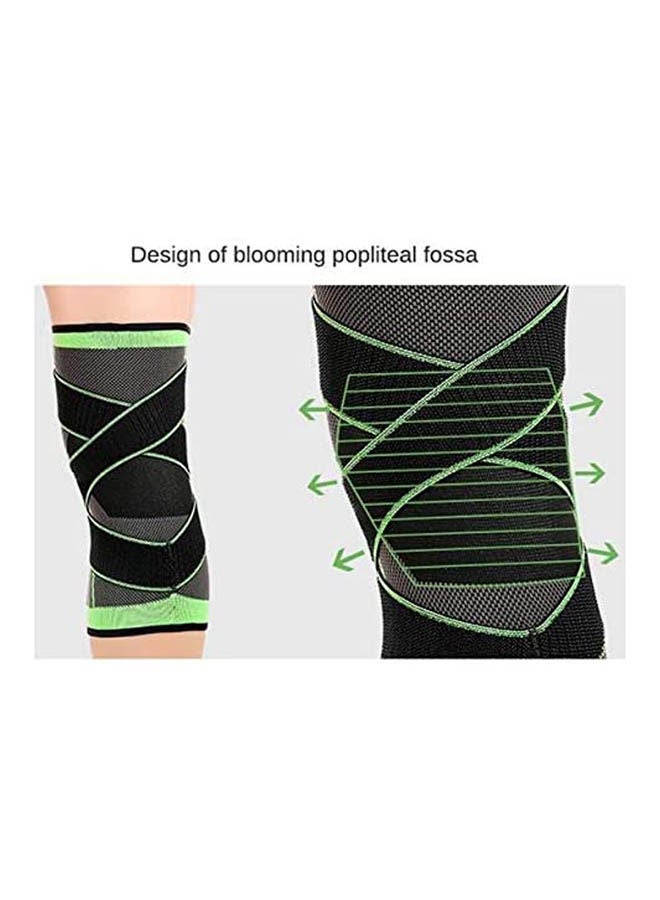 Knee Brace Compression Knee Sleeve With Adjustable Strap For Pain Relief Meniscus Tear - Image 2
