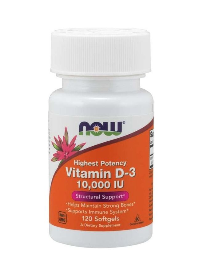 فيتامين د-3 10000 وحدة دولية كبسولات هلامية 120 كبسولة