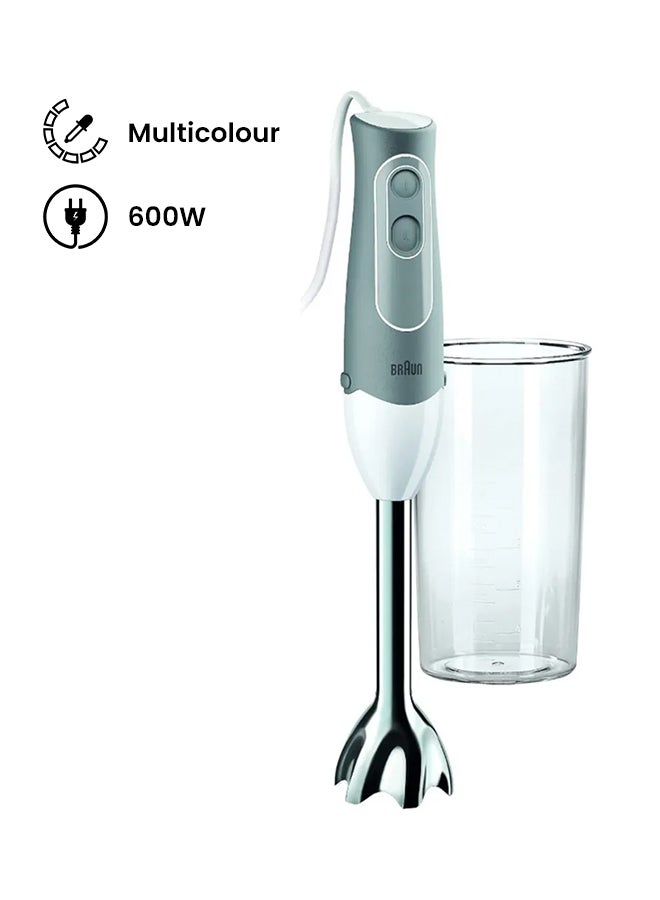 BRAUN Hand Blender With Beakers 600W MQ500 Multicolour - Image 1