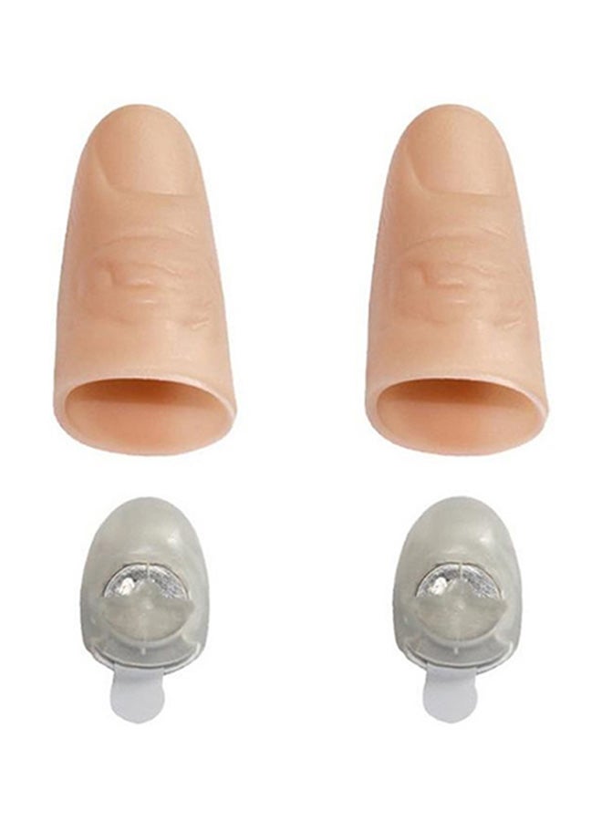 2-Piece Led Light Thumb Finger Magic Prop High Quality Durable Sturdy For Fun - Image 2