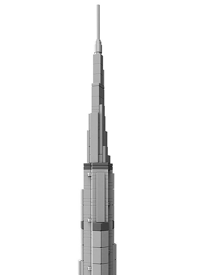 LEGO - 6305541 Architecture Burj Khalifa Building Blocks 21055 16+ Years - Image 1