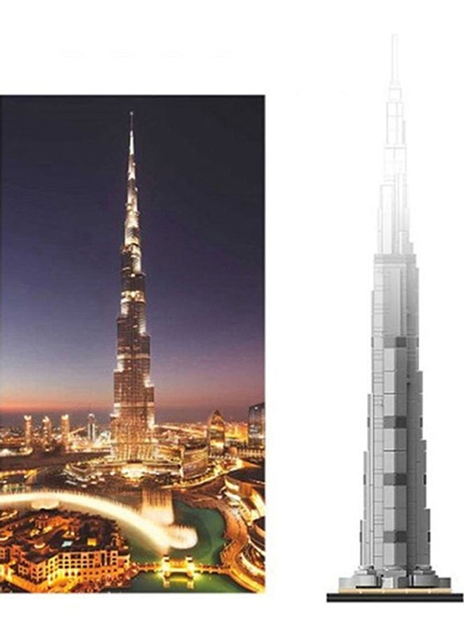 LEGO - 6305541 Architecture Burj Khalifa Building Blocks 21055 16+ Years - Image 1