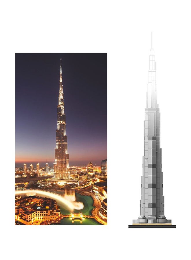 LEGO - 6305541 Architecture Burj Khalifa Building Blocks 21055 16+ Years - Image 1