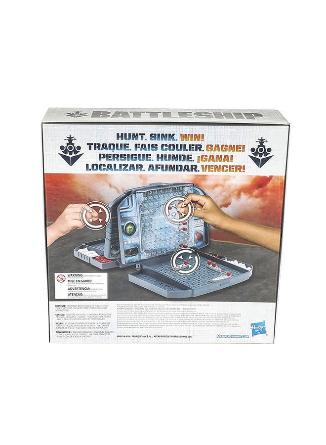 HASBRO - GAMING - Battleship Classic Board Game,	Multicolour for Ages 7+ Years - Image 1