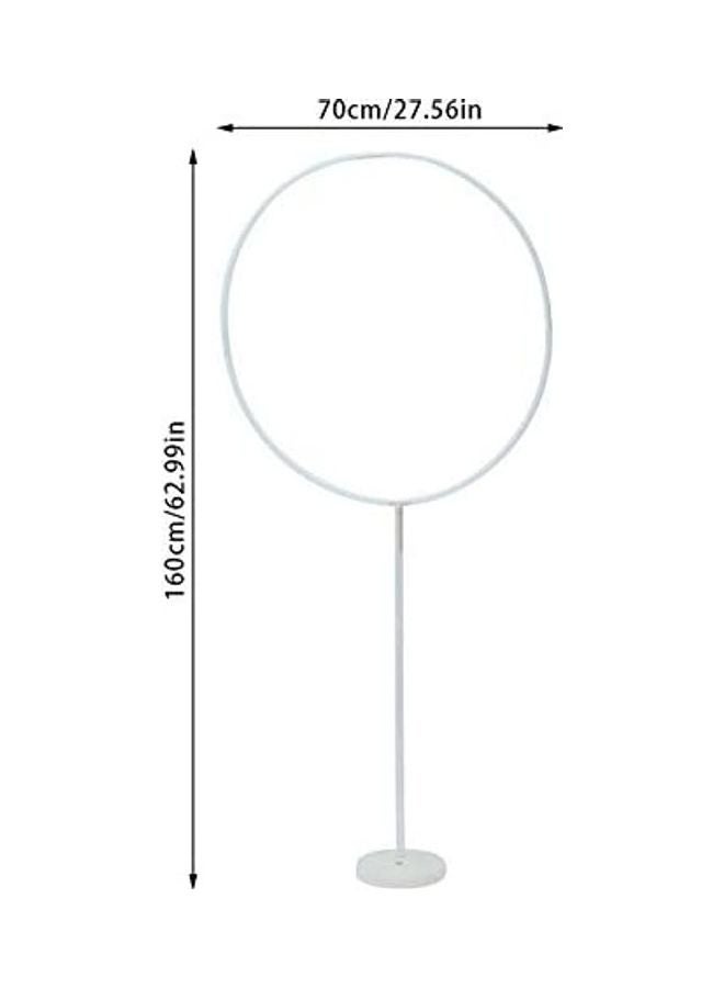 Party Time - Circle Balloon Arch Frame Stand 160x70cm - Image 1