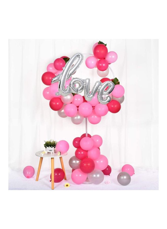 Party Time - Circle Balloon Arch Frame Stand 160x70cm - Image 1