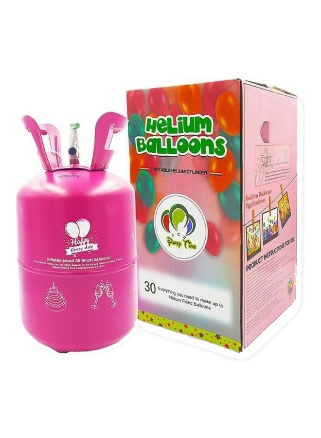 Party Time 37-Piece Helium Cylinder With Balloons Set - Image 1