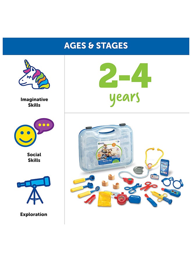 Learning Resources Pretend And Play Doctor Set  - Image 4