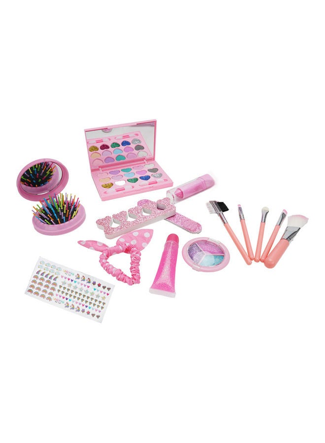 20PCS Make Up Box Nontoxic Cosmetics Kit Toys - Image 5