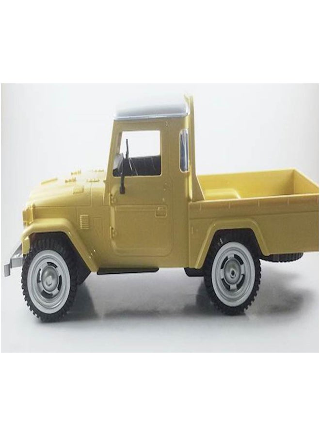 سيارة شاص كلاسيك قديم 1980 ريموت كنترول شحن لون بني كبيرة - Image 3