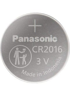 Panasonic CR2016 Lithium 3V Coin Cell Battery Silver- 5Pcs  - Image 2