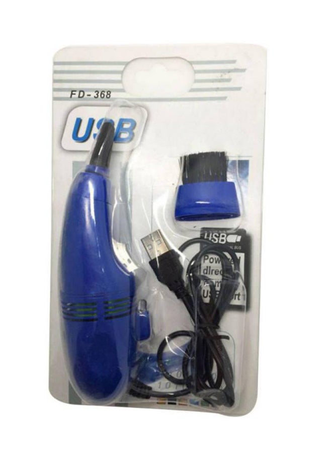 Generic - Computer Mini Vacuum Cleaner With USB Function Blue - Image 1