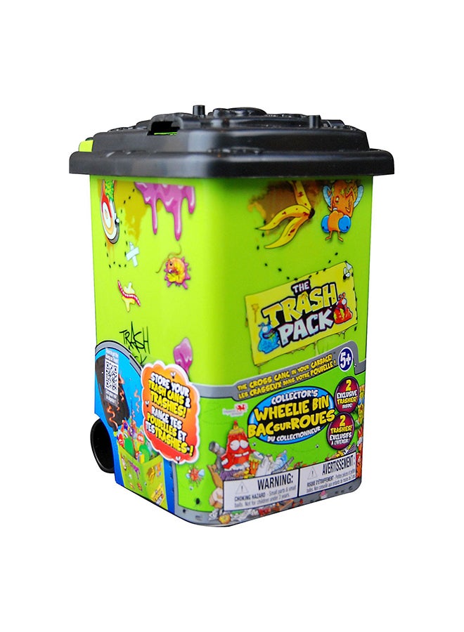 The Trash Pack - Collector Wheelie Bin With 2 Exclusive Trashies - Image 1