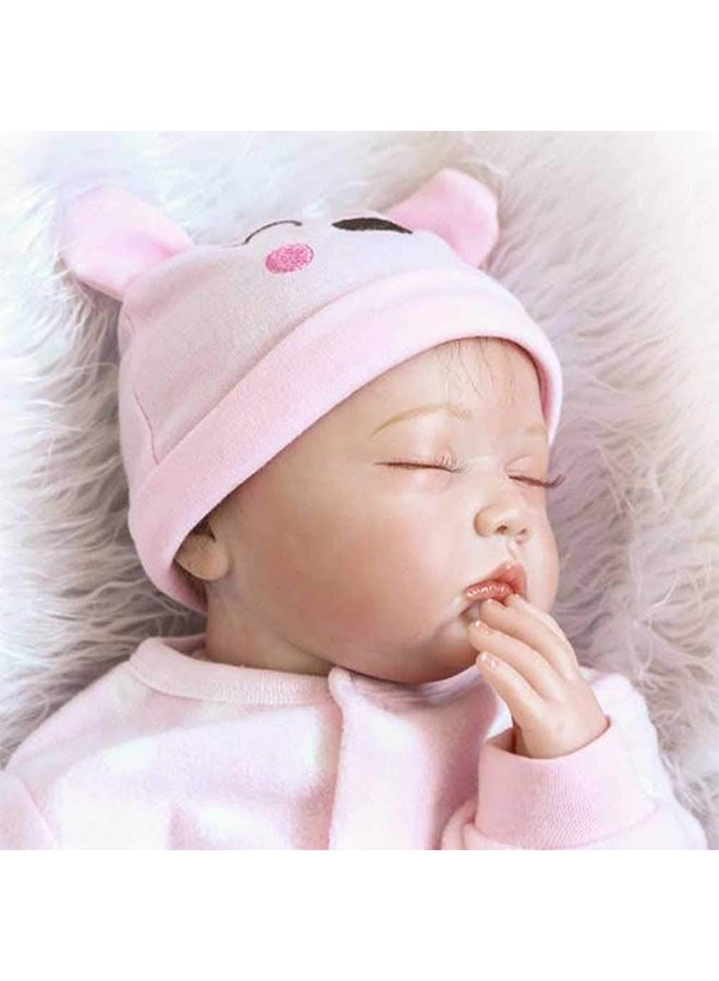 Reborn Baby Doll With Feeding Bottle And Teether 47 x 14 x 23cm - Image 5