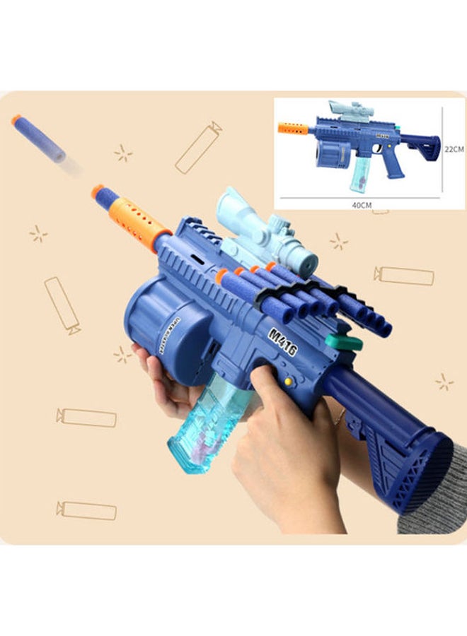 3-In-1 Soft Bullet Bubble Gun Assorted