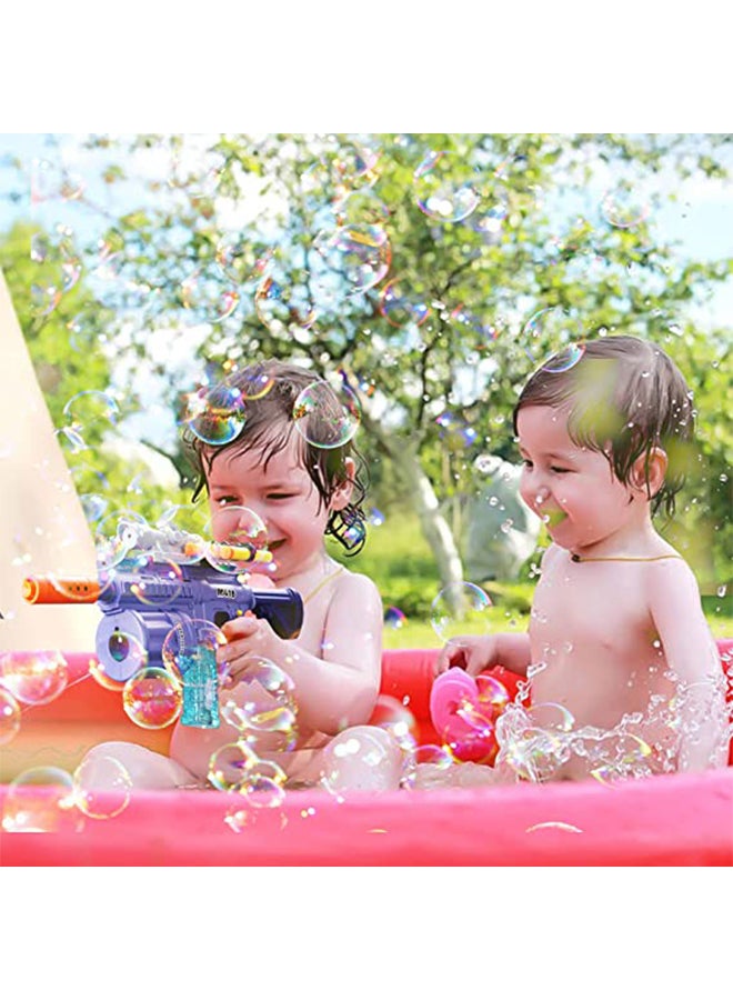 3-In-1 Soft Bullet Bubble Gun Assorted