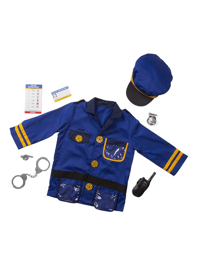 Melissa & Doug Police Officer Role Play Costume Set - Image 1
