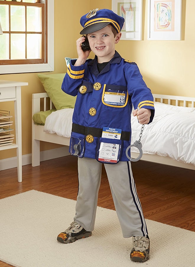 Melissa & Doug Police Officer Role Play Costume Set - Image 2