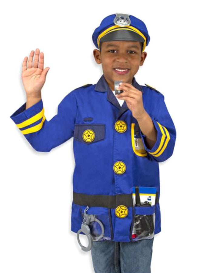 Melissa & Doug Police Officer Role Play Costume Set - Image 3