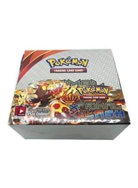 36 Pack of 324 Cards Pokemon Card Game, Sun & Moon Booster Box 15x15cm