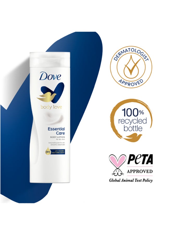 Dove Body Love Essential Care Body Lotion For Dry Dkin 250ml  - Image 2