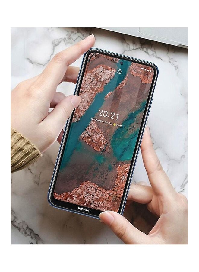 MARGOUN Screen Protector Tempered Glass For Nokia X10/X20 6.67 inch Clear - Image 4