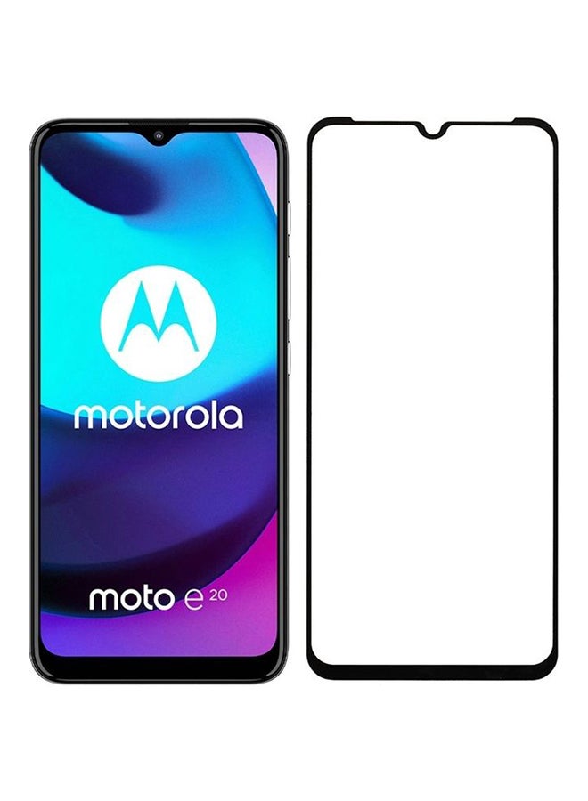 MARGOUN 3-Pack Screen Protector Tempered Glass For Motorola Moto E20 6.5 inch Clear - Image 4