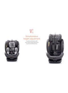 Revolta 360 Degree Rotating And Reclining Baby Car Seat, From Birth To 12 Years, From 0 - 36 Kg Group 0,1,2,3 - Grey Melange - v1651491230/N46559913A_5