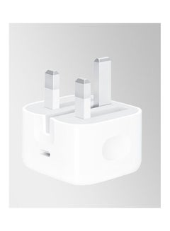 MARGOUN 20W USB-C Power Adapter with Fast Charge USB-C to Lightning Cable 1m White/Red  - Image 4