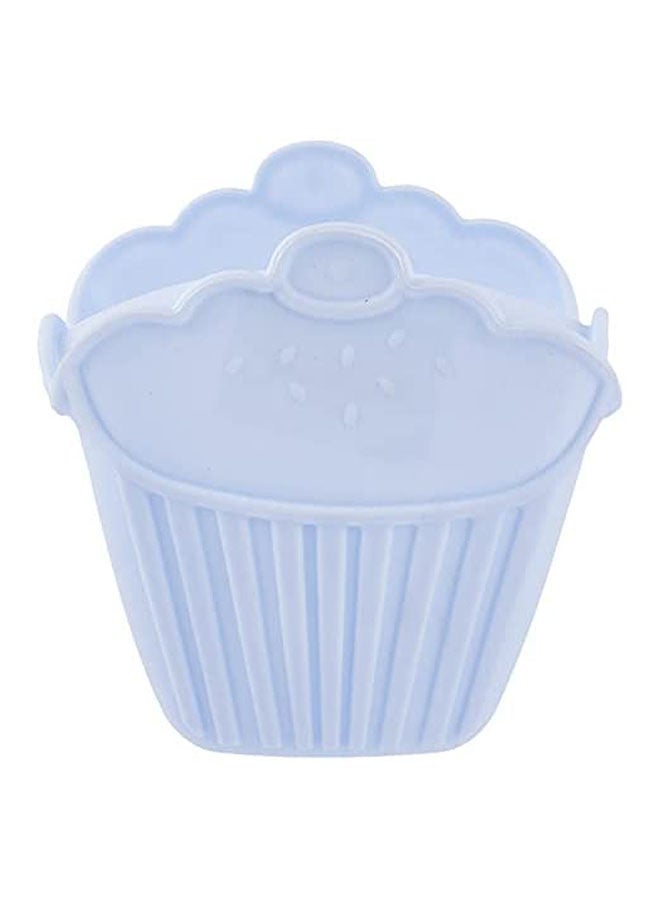 Silicone Cupcake Shaped Pot Holder Blue - Image 1
