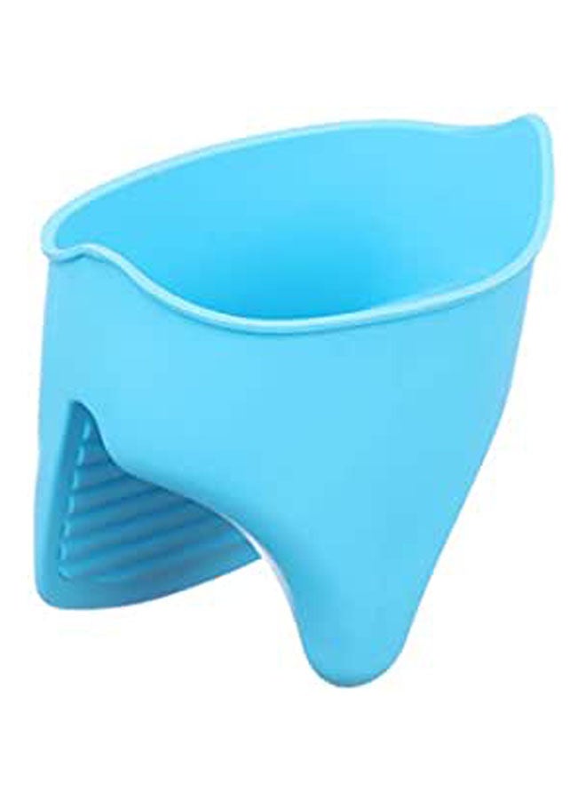 Silicone Fish Mouth Shaped Pot Holder Blue - Image 2