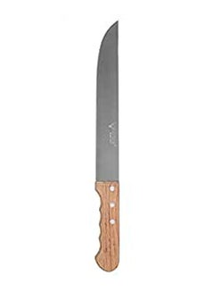 ماركة غير محددة Stainless Knife With Wooden Handle  – Beige 9inch  - Image 1