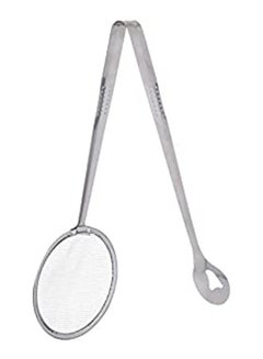 Generic Stainless Steel Food Tongs With Skimmer Silver  - Image 1