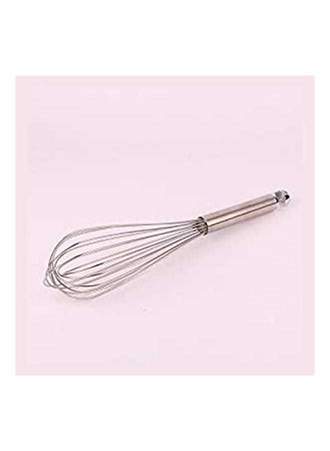 Stainless Steel Whisk With Ring Handle Silver  - Image 2