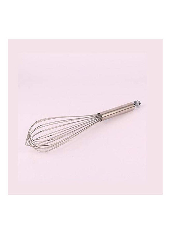 Stainless Steel Whisk With Ring Handle Silver  - Image 1