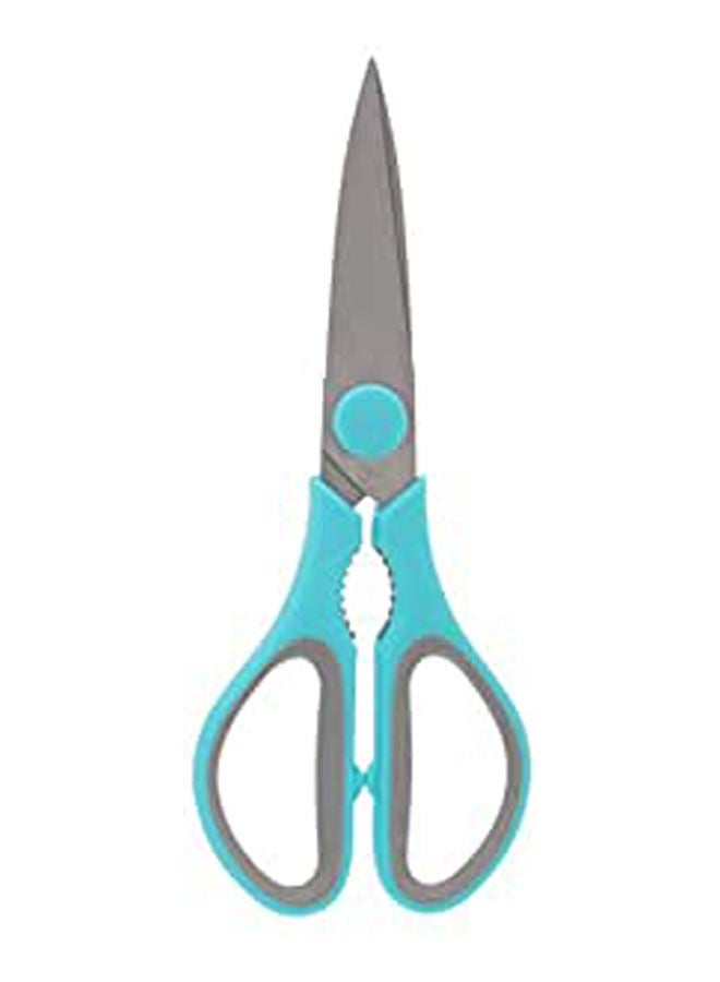 Vegetable Scissors With Stainless Steel Blade Plastic Handle And Cover – Blue - Image 1