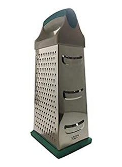 Generic Vegetables And Onions Stainless Steel Grater 4 Sides Silver  - Image 1