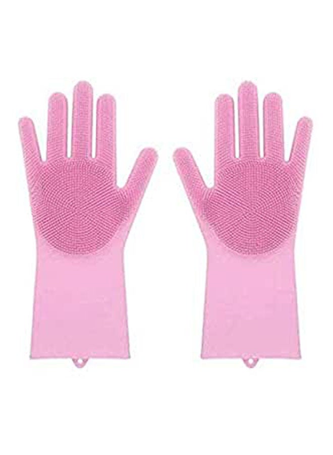 Washing Glove For Kitchen Pink - Image 2