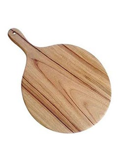 Generic Wooden Pizza Plate Beige  - Image 1