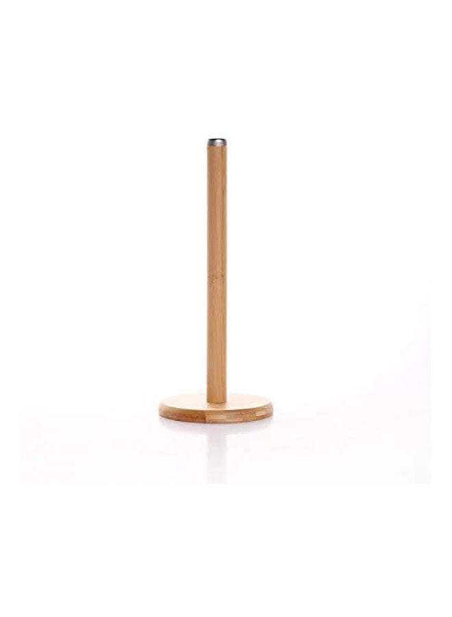 Wooden Tissue Stand Beige - Image 1