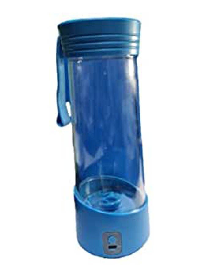 Electric Fruit Juicer Handheld Smoothie Maker Blender Blue 380ml