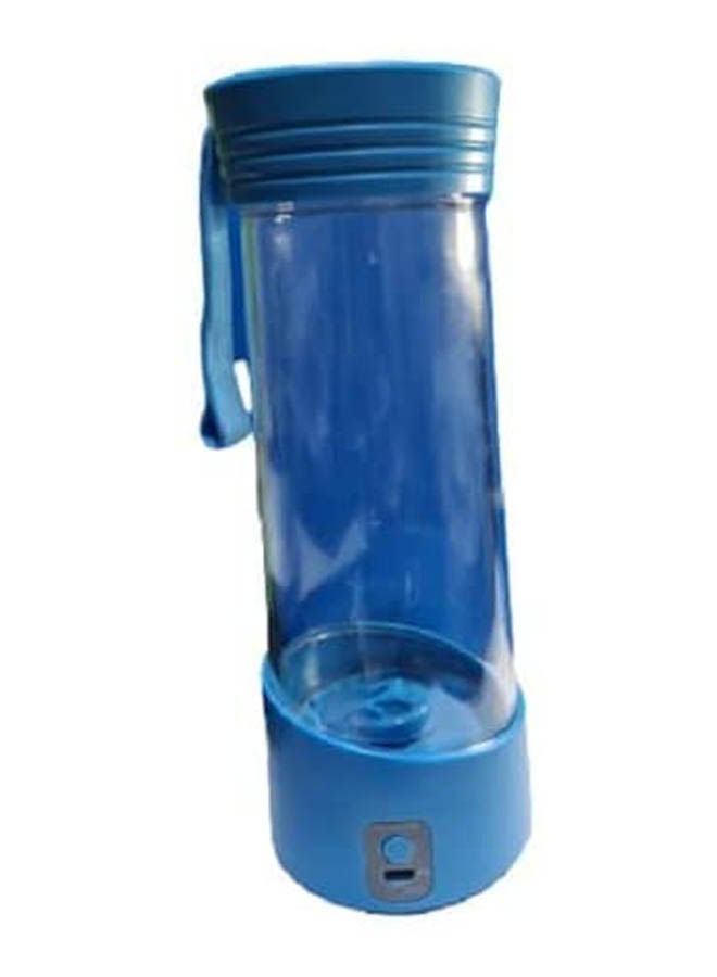 Electric Fruit Juicer Handheld Smoothie Maker Blender Blue 380ml