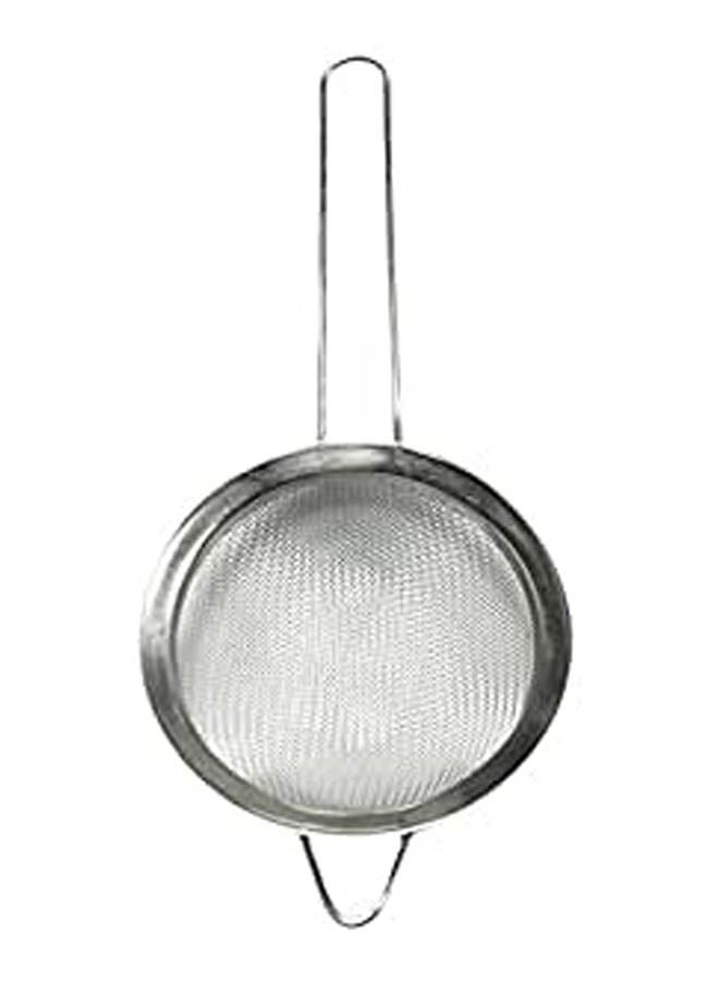 Tea Strainer Stainless Steel Silver 