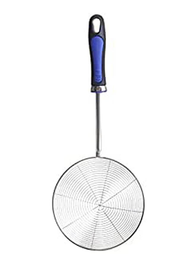 Generic - Food Oil Strainer With Plastic Handle Small Silver - Image 1