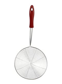 Frying Spoon Of Stainless Steel Red 20cm