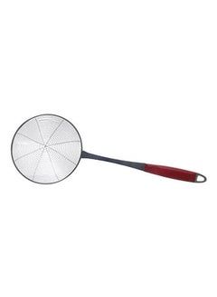 Frying Strainer With Colored Handle Red 16cm