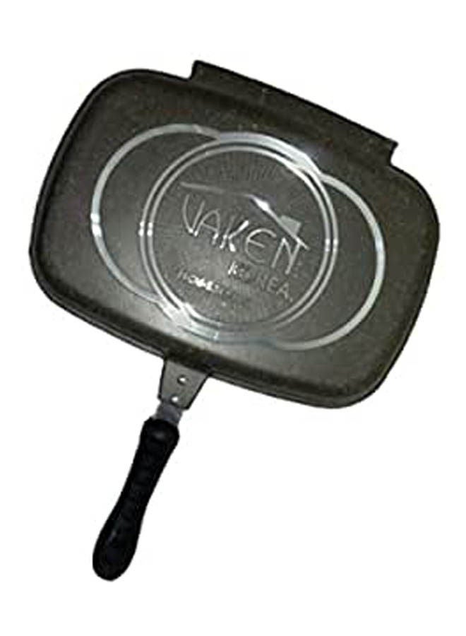 Grill Double Granite Non Stick Black 36cm